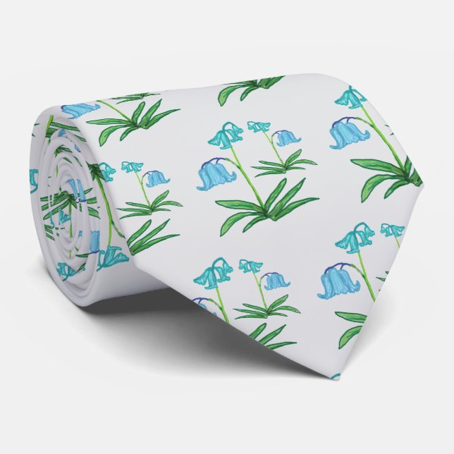Bluebell Tie (Rolled)