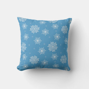 Bluebell Whimsical Celestial Floral 16"x16" Cushion