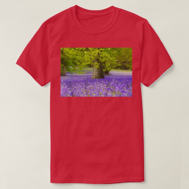 Bluebell Wood T-Shirt (Design Front)
