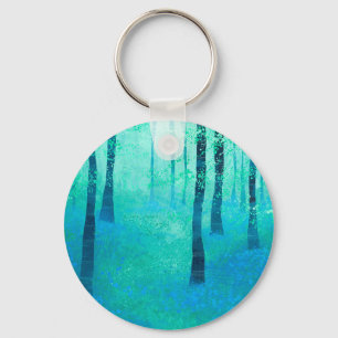 Bluebell Woodland Key Ring