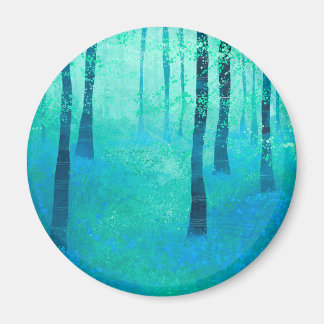 Bluebell Woodland Magnet