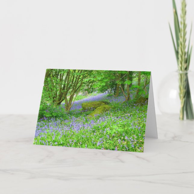 Bluebell Woods Card (Front)