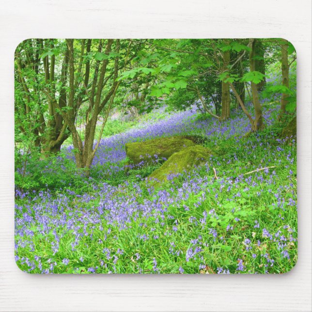 Bluebell Woods Mouse Mat (Front)