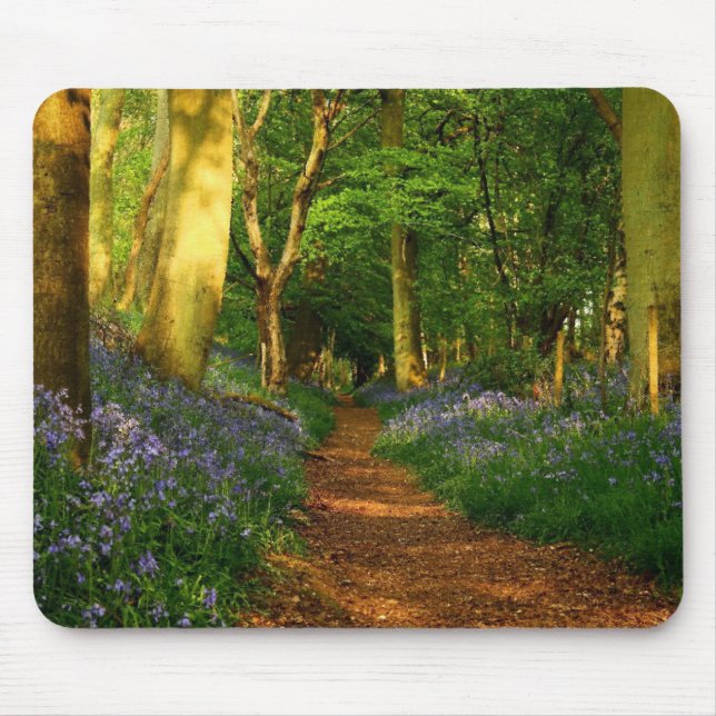 Bluebell Woods Mouse Mat (Front)