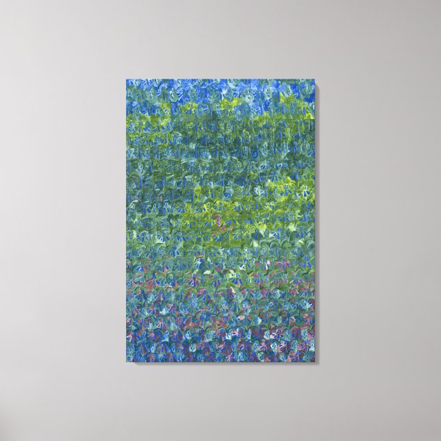 Bluebells 2012 canvas print (Front)
