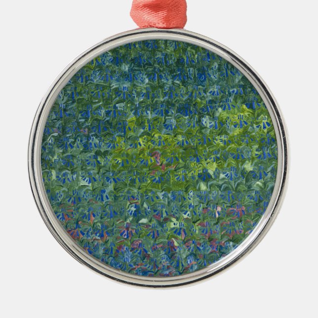 Bluebells 2012 metal tree decoration (Front)