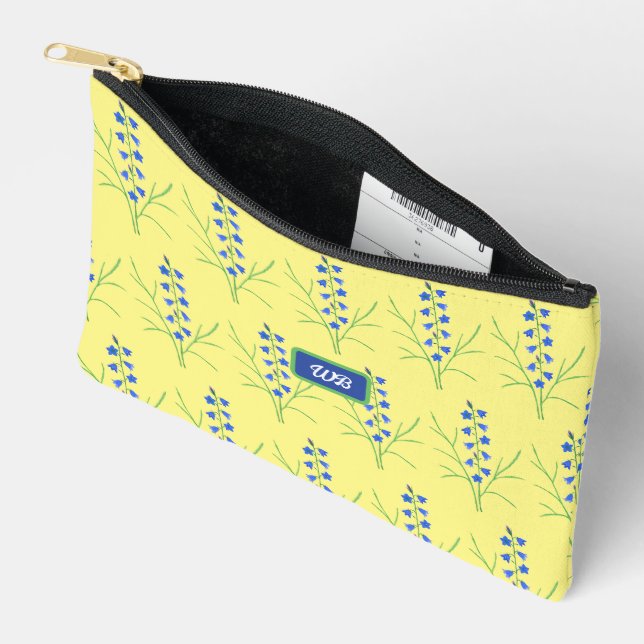 Bluebells Accessory Pouch (Open)