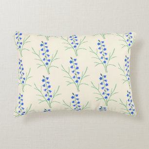 Bluebells Cream Coloured Decorative Cushion