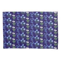 Bluebells, Crocuses & Tulips Yellow Pillow Case