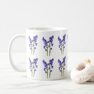 Bluebells Fabric Pattern Coffee Mug
