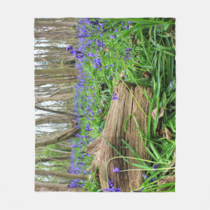 Bluebells Fleece Blanket