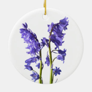Bluebells, From the very Woods I Created! Ceramic Tree Decoration