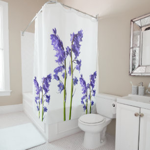 Bluebells, From the very Woods I Created! Shower Curtain