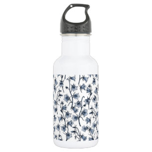 Bluebells, Harebells, Bellflowers 532 Ml Water Bottle