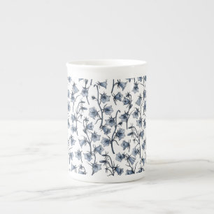 Bluebells, Harebells, Bellflowers Bone China Mug