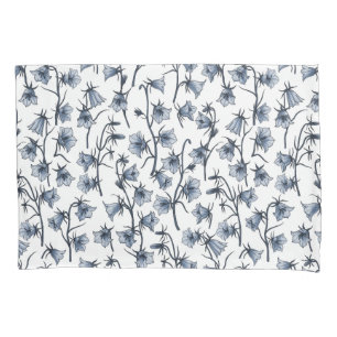 Bluebells, Harebells, Bellflowers Pillowcase