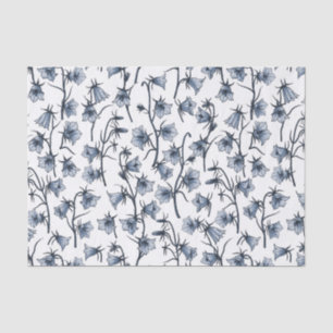 Bluebells, Harebells, Bellflowers Tissue Paper