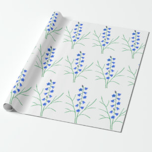 Bluebells Large Print Wrapping Paper