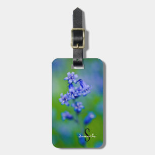 Bluebells Luggage tag