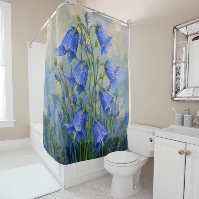 Bluebells Meadow Shower Curtain (In Situ)