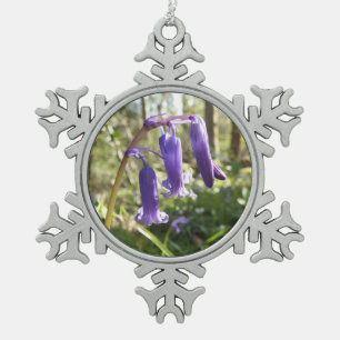 Bluebells Snowflake Ornament
