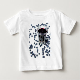 Blueberries and Blueberry Juice Baby T-Shirt
