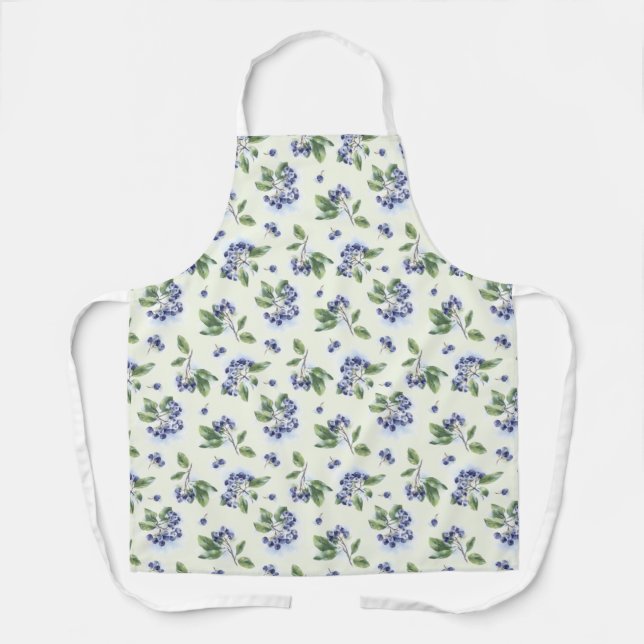 Blueberries Apron (Front)
