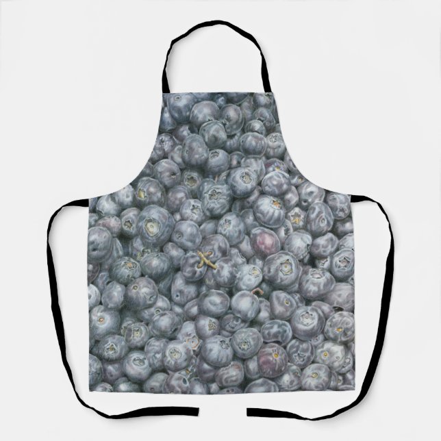 Blueberries Apron (Front)