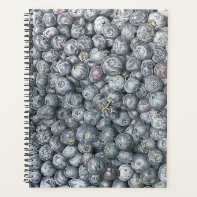 Blueberries Art Planner (Front)