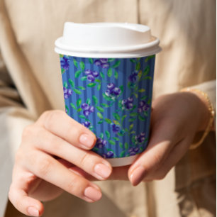 Blueberries Berry Sweet Baby Shower Paper Cups