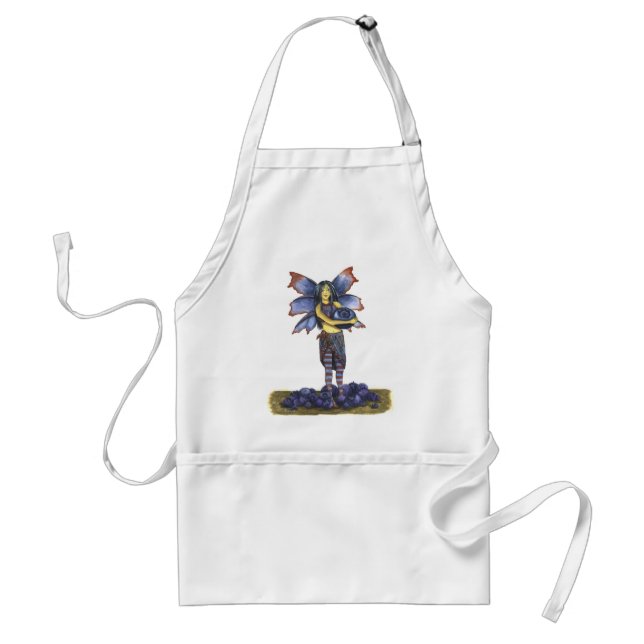 Blueberries Faery Apron (Front)
