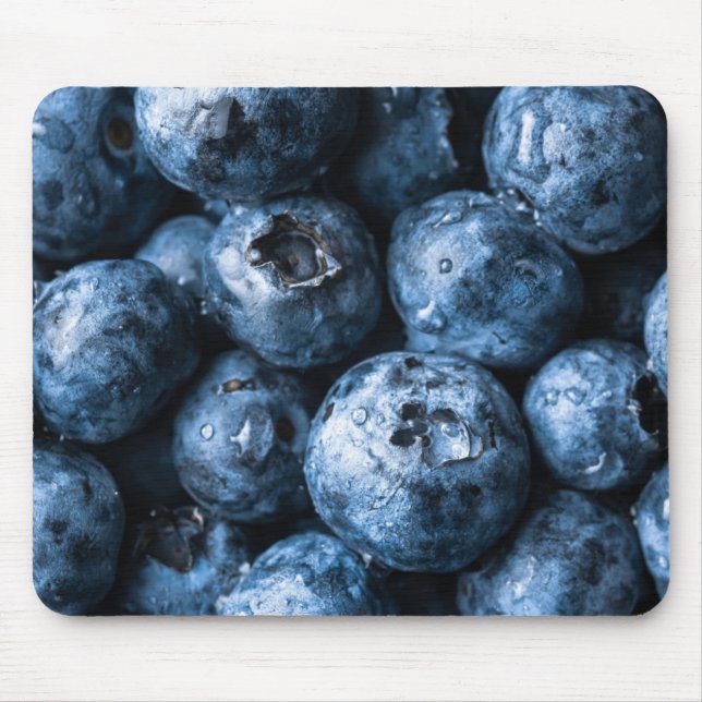 Blueberries Fruit Mouse Mat (Front)