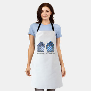 Blueberries Happyberries Cute Funny Apron