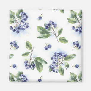 Blueberries Magnet