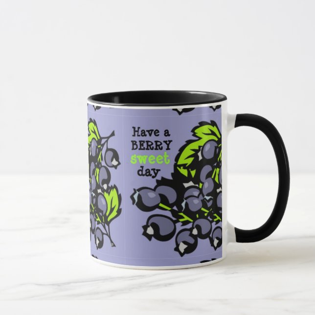 Blueberries Mug (Right)