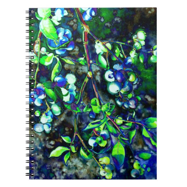 Blueberries Notebook (Front)
