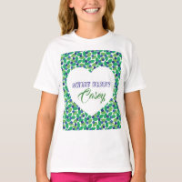 Blueberries Pattern Modern Green Blue Customize.