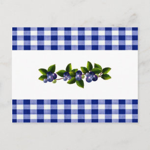 Blueberries Recipe Card
