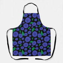 Blueberries Seamless Pattern