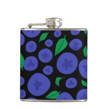 Blueberries Seamless Pattern