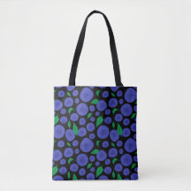 Blueberries Seamless Pattern