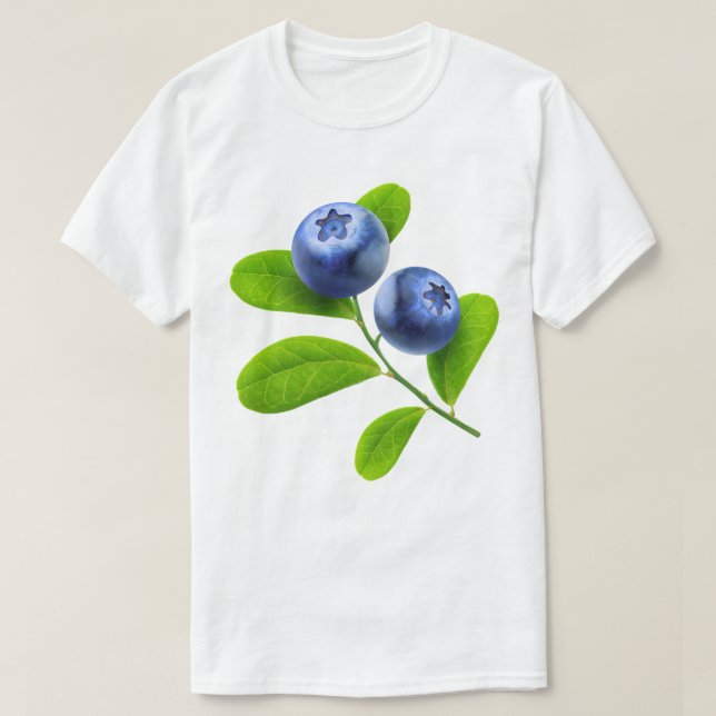 Blueberries T-Shirt (Design Front)