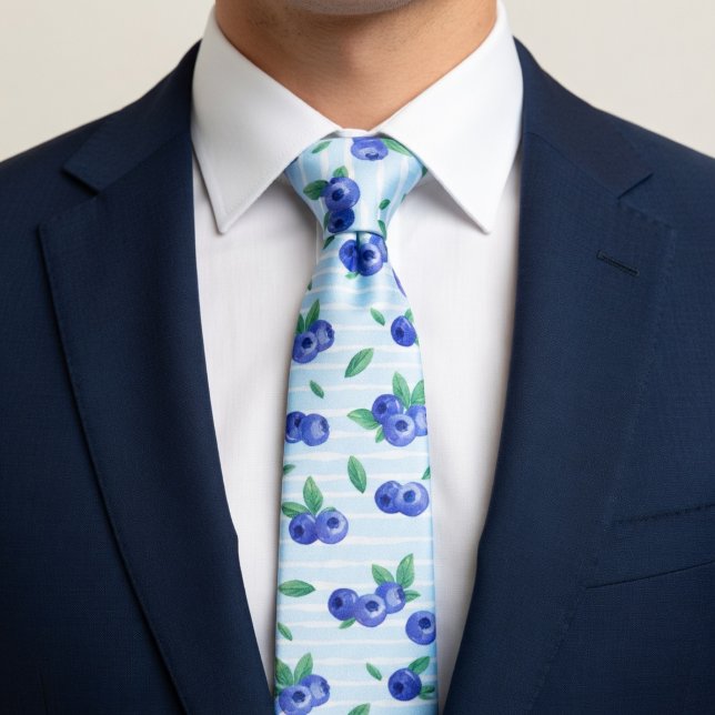 Blueberries Tie (Creator Uploaded)