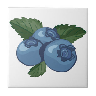 Blueberries Tile