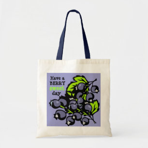 Blueberries Tote Bag