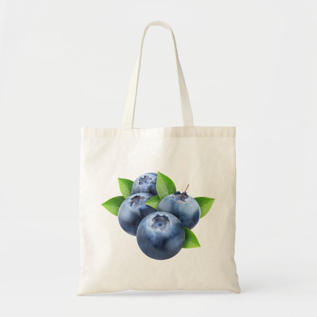 Blueberries Tote Bag (Front)