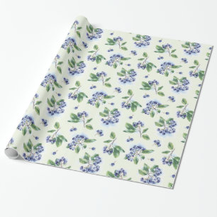 Blueberries Wrapping Paper