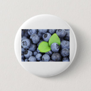 BLUEBERRY 6 CM ROUND BADGE