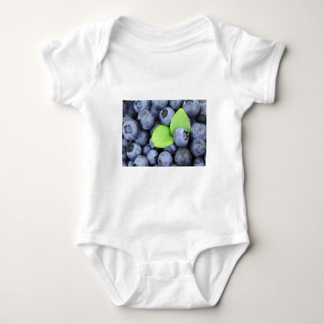 BLUEBERRY BABY BODYSUIT (Front)