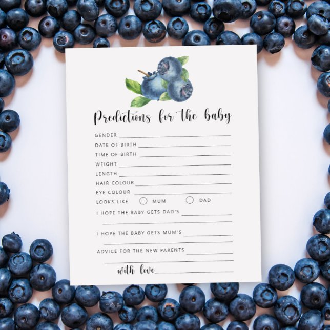 Blueberry - baby predictions and advice (Creator Uploaded)